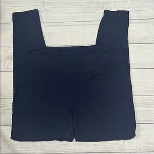 Navy Blue Workout Leggings XL